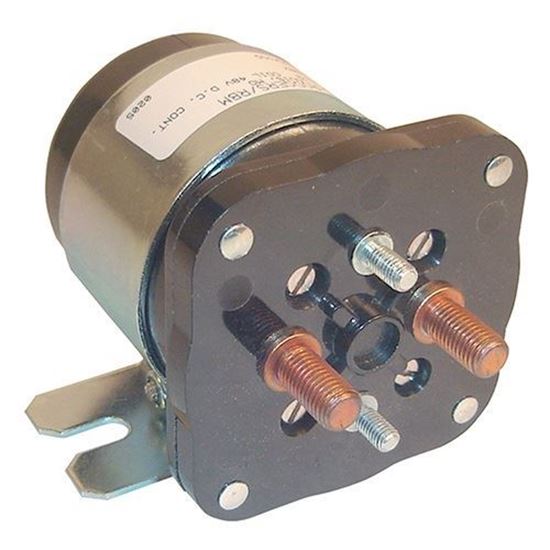 Picture of Solenoid, 48V 4 Terminal Silver, Club Car Electric 1998-Up