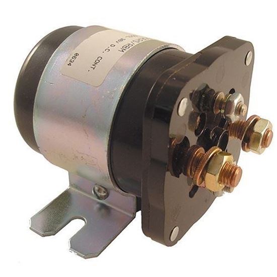 Picture of Solenoid, 36V 4 Terminal Silver, Club Car Electric Industrial