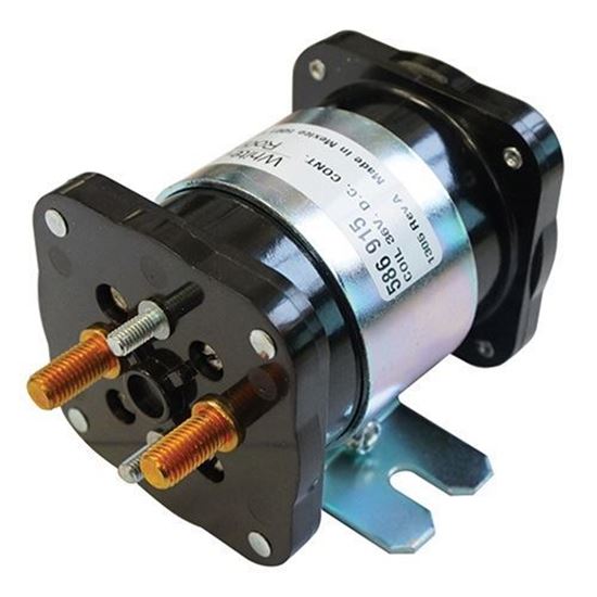 Picture of Solenoid, 36V 6 Terminal, Heavy Duty 200 Amp