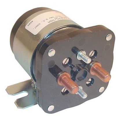 Picture of Solenoid, 48V 4 Terminal Silver, E-Z-Go Electric
