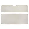 Picture of Cushion Set, White Vinyl, Universal Board, for Club Car DS 600 Series Rear Seats