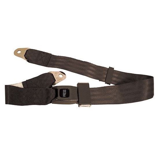 Picture of Seat Belt, Black, Lap Belt, 60" Fully Extended
