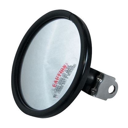 Picture of Mirror, Convex Side Mount Rear View, Black
