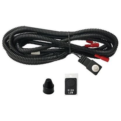 Picture of High Beam/Low Beam Push Button Control Wire Harness for RHOX LED Headlights