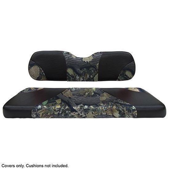 Picture of Seat Cover Set, Front, Sport Black/Camo for Club Car DS 2000-Newer