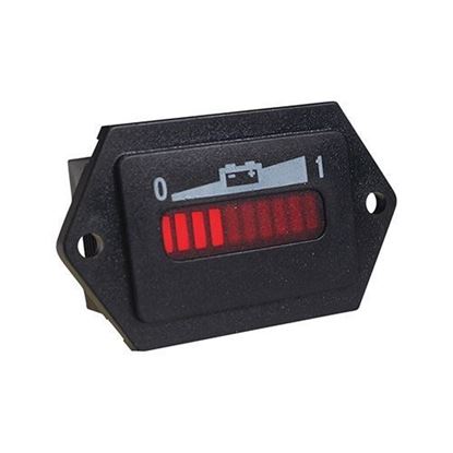 Picture of Charge Meter, 36V Horizontal Digital with Tabs