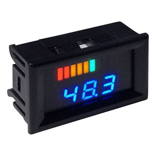 Picture of Charge Meter, 48V Horizontal Digital Voltage Display