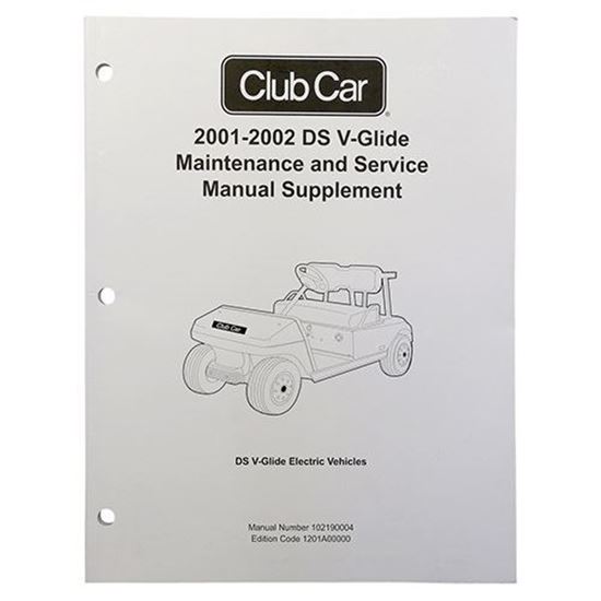 Picture of Maintenance & Service Supplement, Club Car DS V-Glide 36V 2001-2002