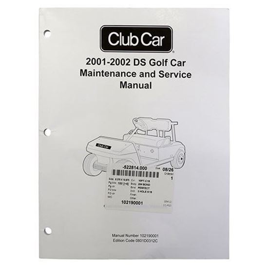 Picture of Maintenance & Service Manual, Club Car DS 2001-2002