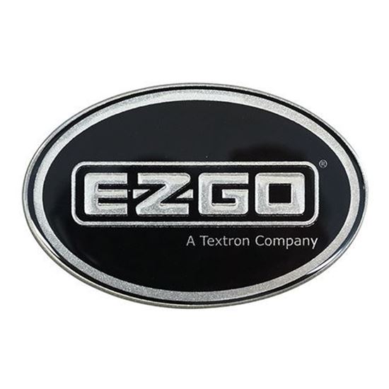 Picture of Emblem, Name Plate, Platinum, E-Z-Go Workhorse, OEM 605434 or 74813G01