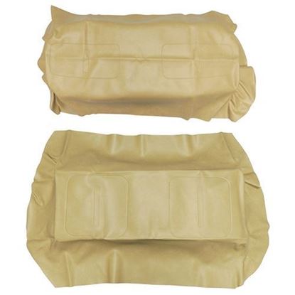 Picture of Cover Set, Tan Vinyl, for E-Z-Go TXT 700 Series Rear Seat Kits