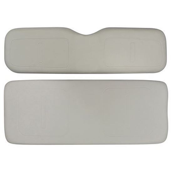 Picture of Cushion Set, Oyster Vinyl, Universal Board, for E-Z-Go TXT 600 Series Rear Seat Kits