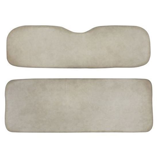 Picture of Cushion Set, Stone Beige Vinyl, Universal Board, for E-Z-Go RXV 700 & 800 Series Rear Seat Kits