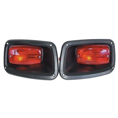 Picture of LED Taillights with Bezels for E-Z-Go TXT 1996-2013