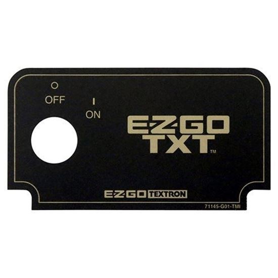 Picture of Decal, Key Switch, E-Z-Go Medalist/TXT