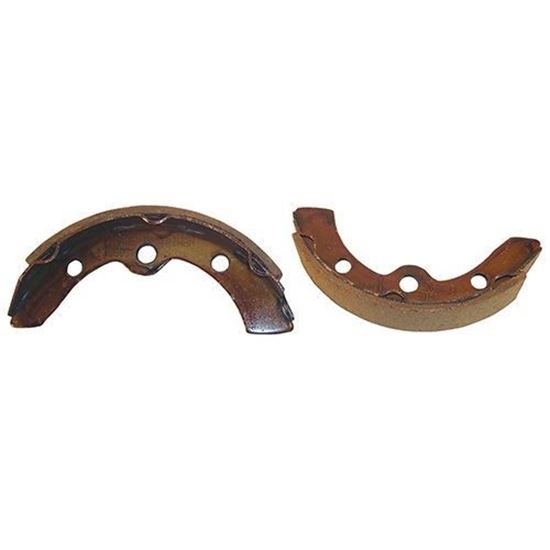 Picture of Brake Shoes, Set of 2, Long Rear, Yamaha G1/G2/G8/G9 1982-1993