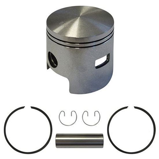 Picture of Piston and Ring Assembly, .50mm Oversize, E-Z-Go 2-cycle Gas 80-88