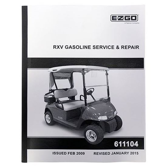 Picture of Service Manual, E-Z-Go RXV Gas