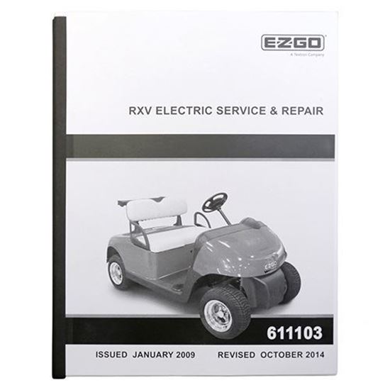 Picture of Service Manual, E-Z-Go RXV Electric