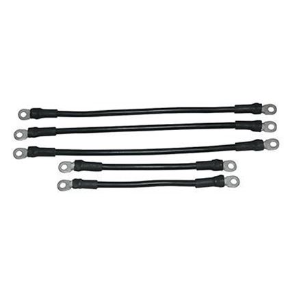 Picture of Battery Cable Set, 4 gauge, (2) 9" (3)14", Yamaha G19