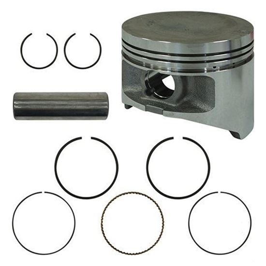 Picture of Piston and Ring Assembly, .25mm Oversize, Yamaha G22, G29 Gas 03+