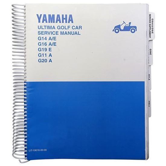 Picture of Service Manual, Yamaha G11/14/16/19/20 1995-2002 - Discontinued, No Longer Available