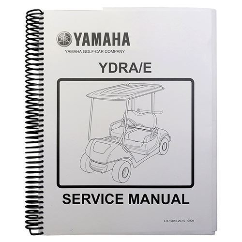 Golf Cart Parts & Accessories Service Manual, Yamaha