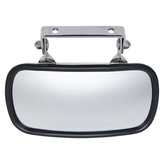 Picture of Universal 180 Degree Convex Roof Mount Mirror, Stainless