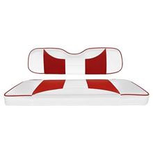 Picture of Yamaha G29/Drive Rally White/Red Cushions Aluminum Rear Seat Cargo Box Kit