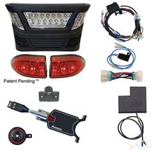 Picture of Standard Street Legal Multi-Color LED Light Bar Kit and OE Fit Brake Switch Club Car Precedent Electric 2004-2008.5