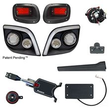 Picture of Standard Street Legal LED Light Kit with Multi-Color Running Lights with OE Fit Brake Switch for E-Z-Go Express
