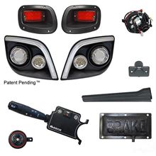Picture of Deluxe Street Legal LED Light Kit with Multi-Color Running Lights with Pedal Mount Brake Switch for E-Z-Go Express