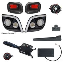 Picture of Deluxe Street Legal LED Light Kit with Multi-Color Running Lights with OE Fit Brake Switch for E-Z-Go Express