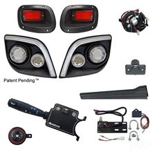 Picture of Deluxe Street Legal LED Light Kit with Multi-Color Running Lights with Micro-Switch Activated Brake Switch for E-Z-Go Express