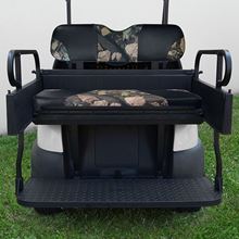 Picture of Seat Kit, Cargo Box, Rear Flip, Aluminum, Sport Black/Camo Cushions, Rhino 900 Series fits Club Car Precedent
