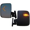 Picture of Mirror, Deluxe LED Side, Set of 2, Running/Turn Signal Lights, works for 12V-48V, 3 Wire