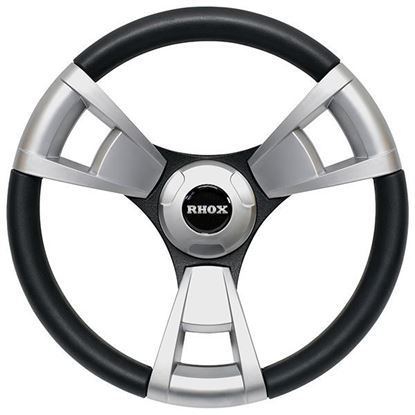 Picture of Fontana Steering Wheel, Brushed, All E-Z-Go