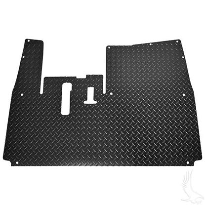 Picture of Floor Mat, Diamond Plate Rubber, Black, Yamaha Drive2