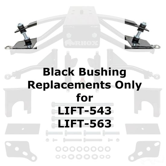 Picture of Replacement Bushing Kit, Black, For LIFT-563/543