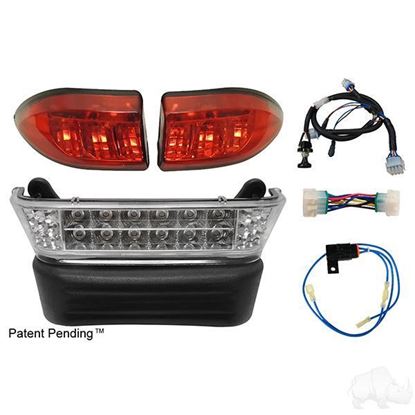 Picture of LED Light Bar Kit w/ Plug & Play Harness, Club Car Precedent Gas & Electric, 04-08.5, 12-48V