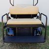 Picture of Seat Kit, Rear Flip, Aluminum, Factory-Color Cushions, Rhino 400 Series fits EZGO TXT 96+