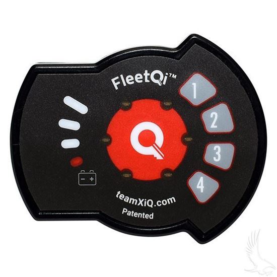 Picture of FleetQi Keyless Ignition Switch System with Digital Battery Monitor, 12-48V