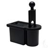 Picture of Ball Washer Black, with Mounting Bracket for Club Car Tempo, Precedent