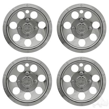 Picture of Wheel Cover, SET OF 4, 10" Beadlock A/T, Chrome