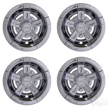 Picture of Wheel Cover, SET OF 4, 8" Vegas, Chrome