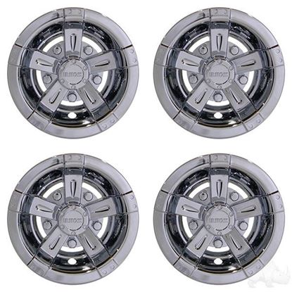 Picture of RHOX Wheel Cover, SET OF 4, 10" Vegas Chrome