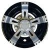 Picture of Wheel Cover, SET OF 4, 8" Vegas, Silver Metallic/Black